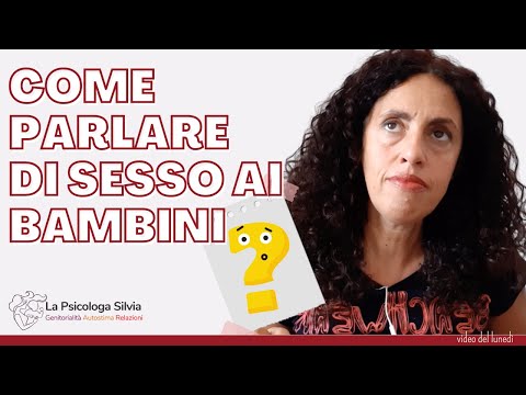 Come parlare di sesso ai bambini