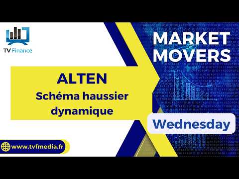 ALTEN : Schéma haussier dynamique | Daniel Cohen de Lara - Market Movers