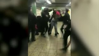 NYPD investigates viral subway station social distancing arrest