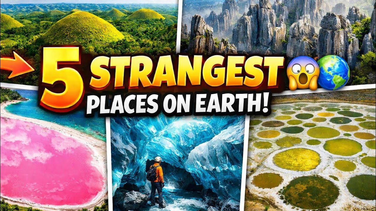 5 Strange Natural Places That Shouldn’t Exist on Earth 🤯🌍