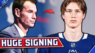 BREAKING: Leafs make HUGE signing... This is PERFECT