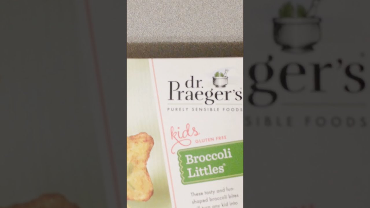 Dr Praeger’s Broccoli Bites shorts YouTube