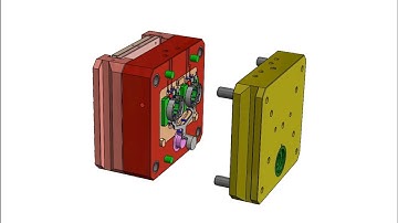 Die Casting Brake Shoe - Animation