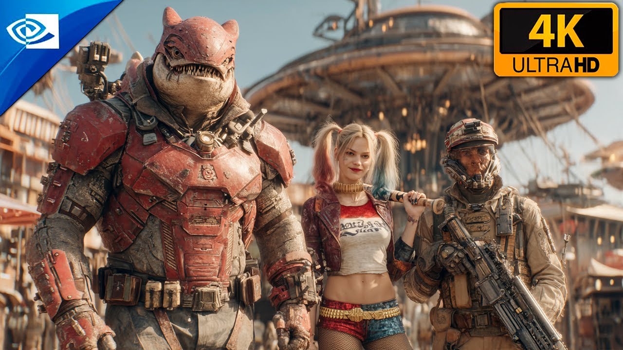 ГРАФИКА КАК В РЕАЛЬНОЙ ЖИЗНИ | УЛЬТРА РЕАЛИСТИЧНАЯ ГРАФИКА | Suicide Squad | 4K 60FPS