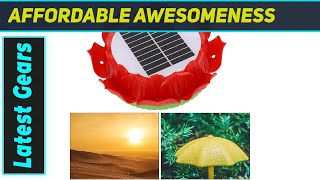 `LiebeWH Solar Buddhist Music Player: The Ultimate Outdoor Serenity Device