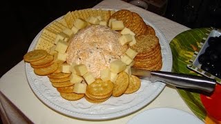 CHRISTMAS WEEK OF RECIPES #4  CHEESE BALL 'GREAT FOR ANY PARTY!!