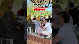 Sabahın 9Unda Başlayan Ziyaret, Cide Gökçeler Köyünde Büyüyen Engin Gürçay In Baba Ocağında.