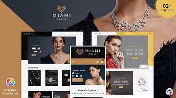 Miami  Jewelry - Multi Layout PrestaShop Responsive Theme - TemplateTrip