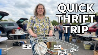 Did I Waste My Time? A Rushed Car Boot Thrift POV