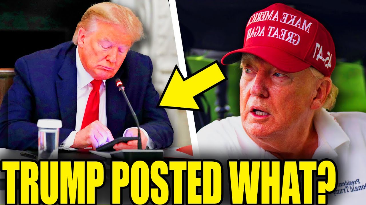 Trump Makes INSANE POST As LEAKED Video BLOWS UP Golf Trip!