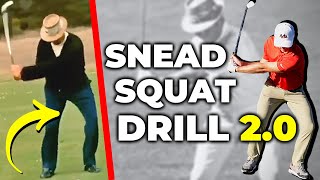 Sam Snead SQUAT Drill 2.0 (Sit And Turn Like A Legend)