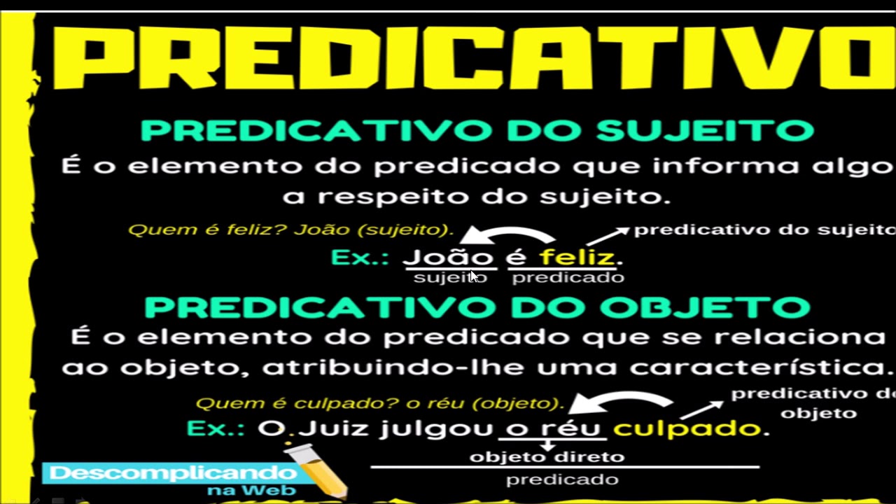 O Que E Predicativo