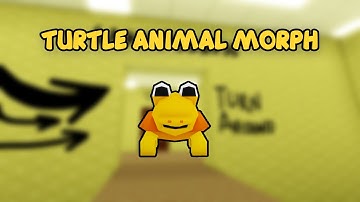 UPDATE - How To Find TURTLE ORANGE ANIMAL MORPH in Find The Backrooms Morphs