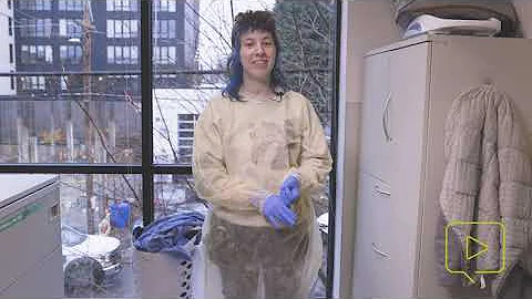 Doffing Isolation Gowns