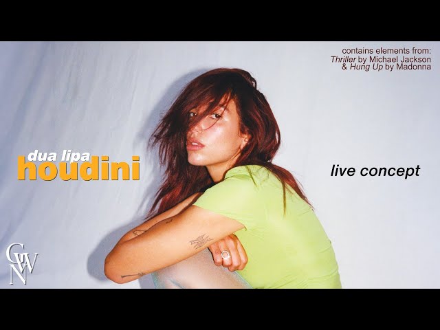Dua Lipa - Houdini (Live Studio Concept) class=
