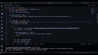 Build a Telegram Movie Bot with Node.js & Firebase in 5 Minutes! 🚀🔥