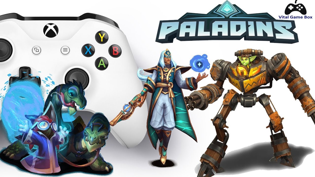 Paladins no Xbox One S - Mitando e ganhando troféu