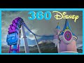 🎁 VR 360 DISNEY WORLD XMAS Rollercoaster ❄️ Disneyland immersive POV virtual Reality 4K 3D ride