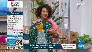 Comfort Code Soft   Light 3/4Sleeve Cardigan screenshot 5