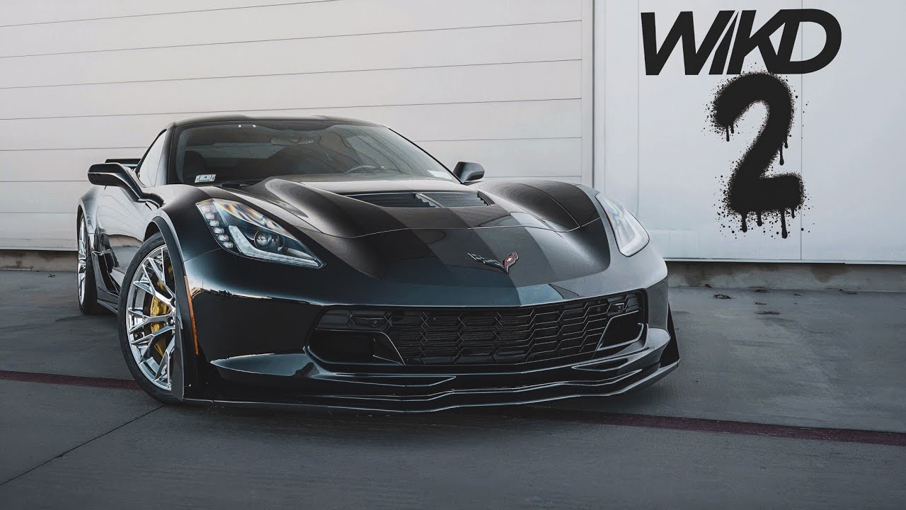 Наша сборка WIKD C7 CORVETTE Z06 вышла из-под контроля...