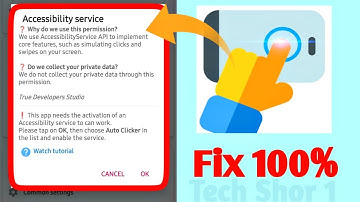 Auto Clicker App Fix Accessibility Problem Solve [Secret Method]