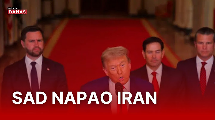 Trump udario u srce iranskog nuklearnog programa: Čeka se odgovor, a svijet se dijeli | RTL Danas