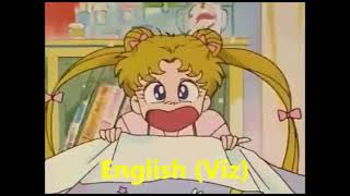 Usagi Tsukino Is Late Again Scene (English Viz Dub)