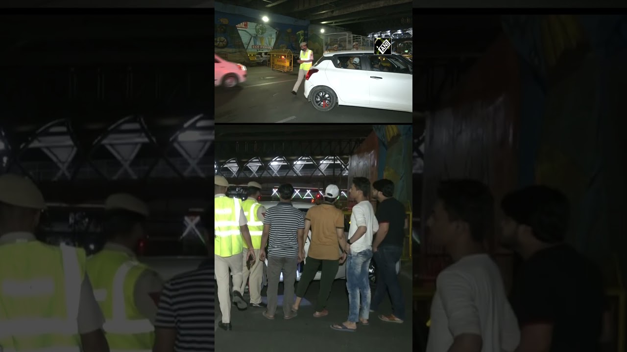 Police inspect, barricade areas ahead of wrestler’s march towards new Parliament House in Delhi