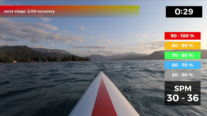 (20.02a) 35min rowing machine NO MUSIC interval training - moderate (1.0)