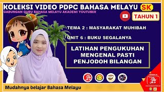 BAHASA MELAYU TAHUN 1 : LATIHAN UJI MINDA PENJODOH BILANGAN