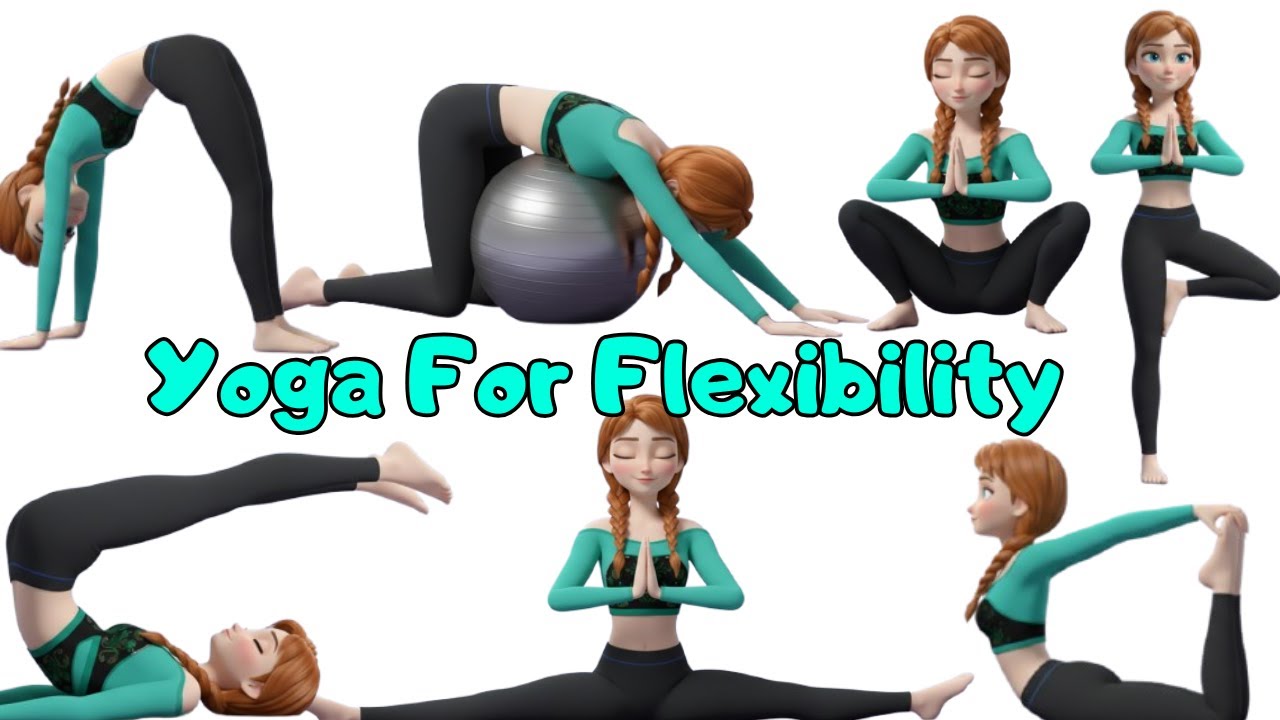 Yoga for Flexibility with Anna ❄️ Frozen Yoga for Children ❄️ Yoga for Health | Yoga With Frozen