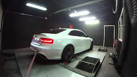 Audi a5 3.0 tdi V6 Quattro downpipe Supersprint 321ps 670Nm stage 2 BR performance Gopro