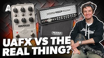 Does the UAFX Knuckles Amp Pedal Punch Above its Weight?