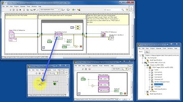 LabVIEW code: Programmatic front-panel communication with RT (walk-through)