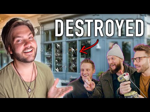 BLOWING UP a WINDOW During my MAGIC TRICK!! - (prank)