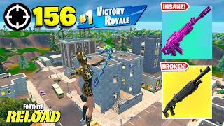 156 Elimination "RANKED RELOAD” Gameplay Wins (Fortnite Chapter 7 Season 2 PS5 Controller)