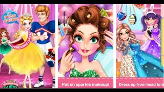 Homecoming Queen Beauty Salon Android İos Free Game GAMEPLAY VİDEO screenshot 2