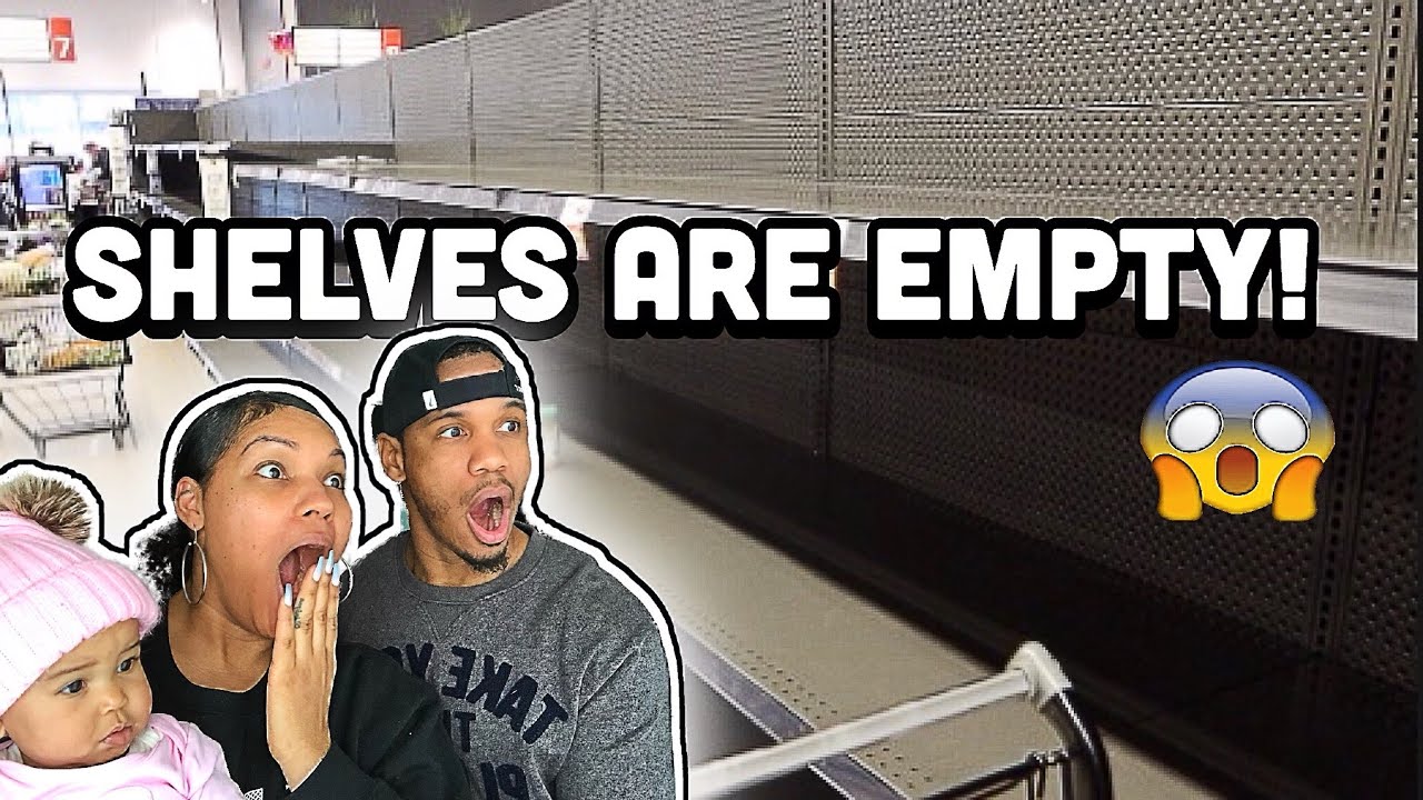 A Day in the Life of CORONAVIRUS: *FOOD SHOPPING* Vlog - YouTube