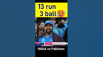 INDIA vs Pakistan 🥵 Final Over T20 world cup 2022 | Ind vs Pak last over #indvspak #indvspaklastover