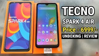 Tecno Spark 4 Air Unboxing and Review | New Phone | Camera Samples | Best Phone Under 7000? | HINDI