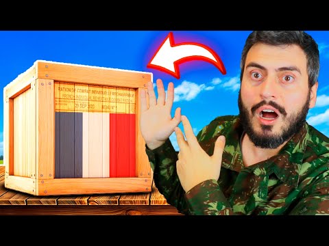 I TASTED THE FRENCH ARMY FOOD BOX!!