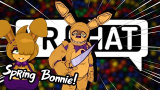 Spring Bonnie Scares Everyone In VRChat! - VRChat Funny Moments (Five Nights at Freddy's)