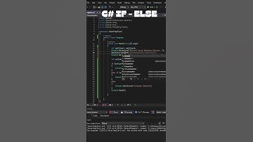 C# If-Else Kullanımı Bu Kadar Kolay !! Devamı Kanalda  #shorts #keşfetteyiz