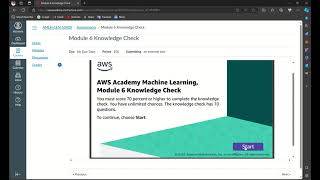 Module 6 Knowledge Check | AWS Academy Machine Learning Foundations | Introducing Natural Language