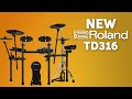 Roland V-Drums TD316 Electronic Drum Set Demo