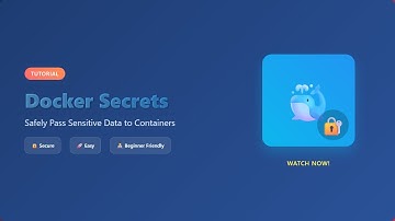 🔒 Docker Secrets for Beginners: Securely Manage Sensitive Data in Docker Swarm!