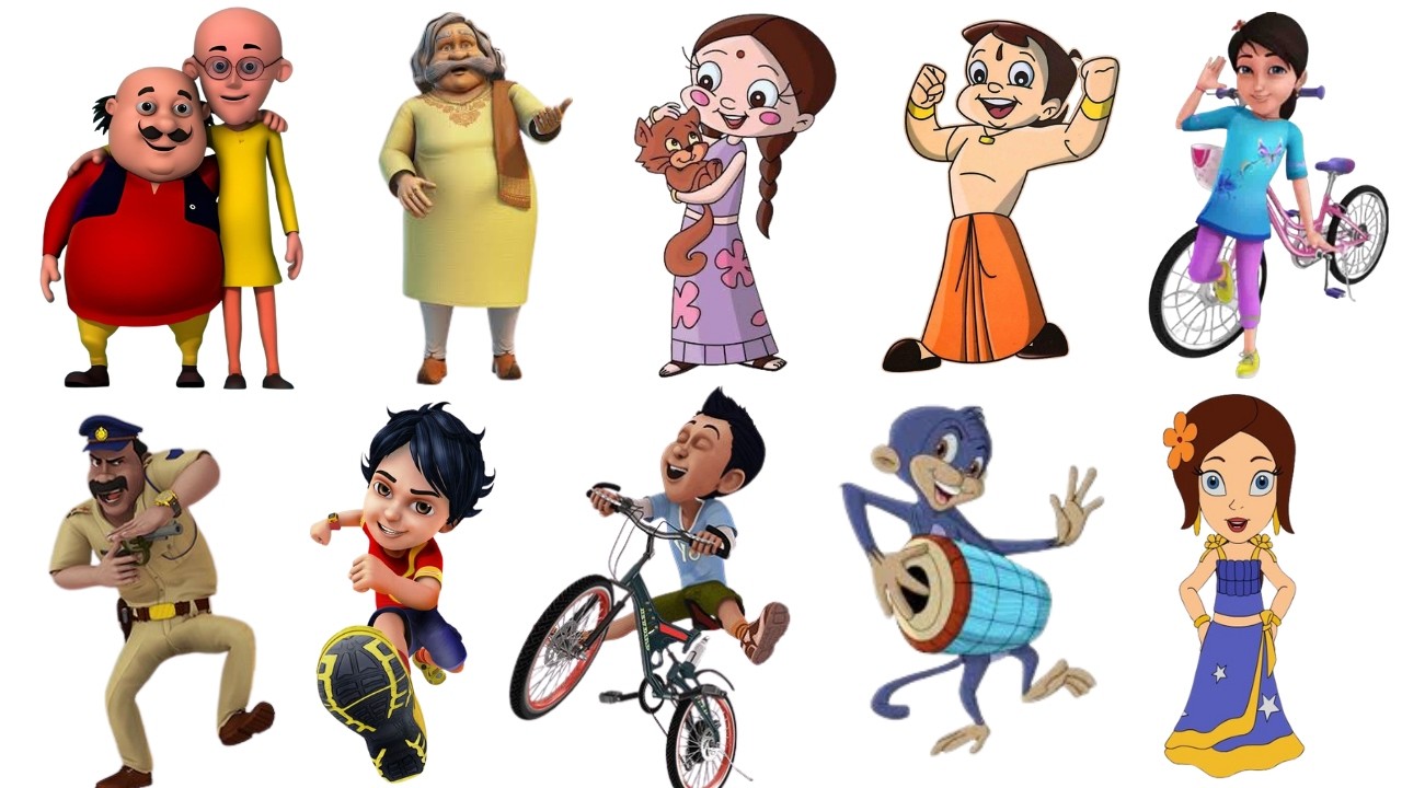 India’s Most Popular Cartoon Heroes 🔥 Motu Patlu  Shiva 🚴‍♂️ Rudra  & More – Hero Fun Facts!