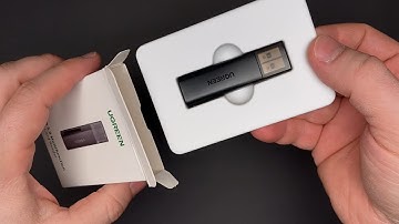 UGREEN USB 3 Micro SD TF Card Reader model UGREEN 60722 unboxing