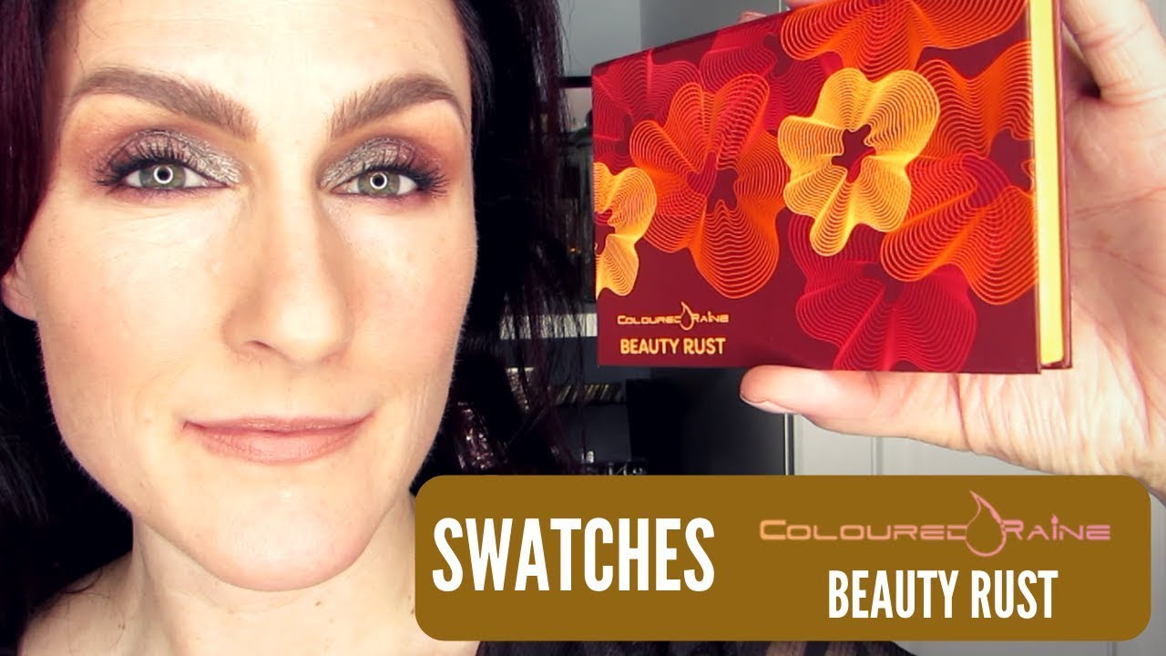 Swatches — The Coloured Raine Beauty Rust Palette