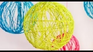 Шары из ниток. Украшение на любой праздник. Шары из ниток. Украшение на любой праздник.
